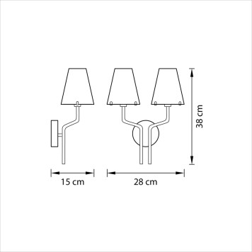 Бра Lightstar Diafano 758622-4