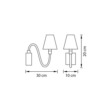 Бра Lightstar Bianco 760616-3