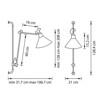 Бра Lightstar Loft 765624-3