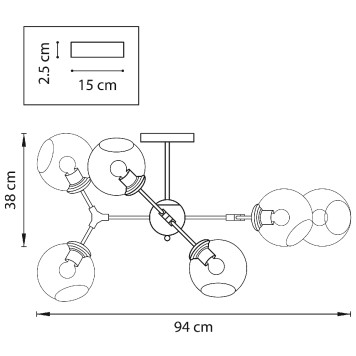 Светильник потолочный Lightstar Beta 785063-2
