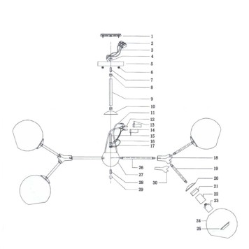 Светильник потолочный Lightstar Beta 785066-3
