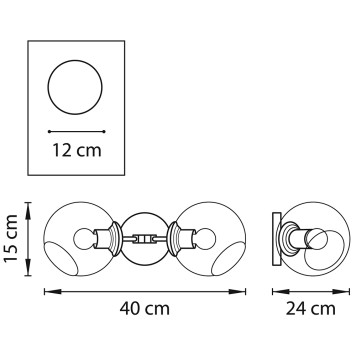 Бра Lightstar Beta 785626-2