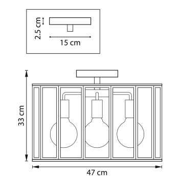 Светильник потолочный Lightstar Genni 798257-1