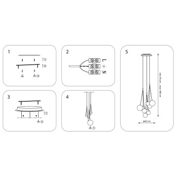 Люстра Lightstar Sferetta 801090-7