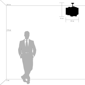 Светильник потолочный Lightstar Simple Light 802-Nube 802031-4