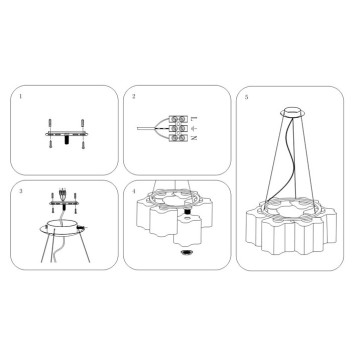 Люстра Lightstar Nubi 802160-3