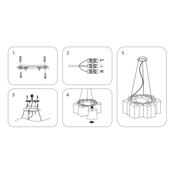 Люстра Lightstar Nubi 802167-1
