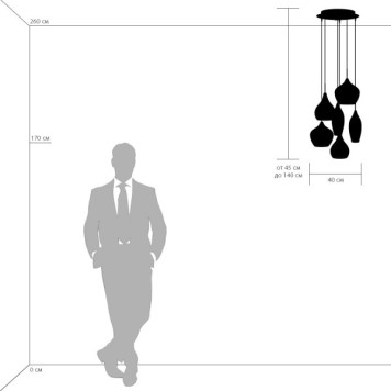 Люстра Lightstar Pentola 803067-3