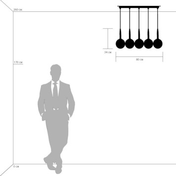 Люстра Lightstar Globo 803080-2
