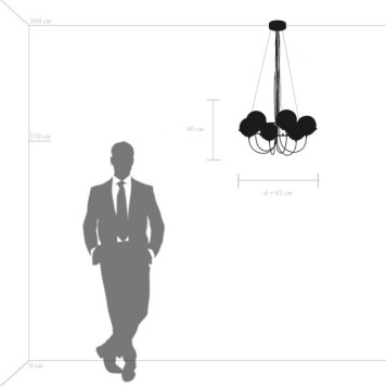 Люстра Lightstar Globo 803263-1
