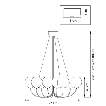 Люстра Lightstar Globo 803287-1