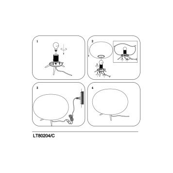 Лампа настольная Lightstar Arnia 805913-5
