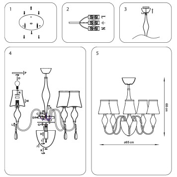 Светильник потолочный Lightstar Escica 806050-14