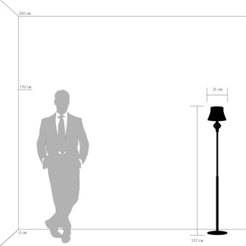 Торшер Lightstar 806710-4