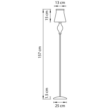 Торшер Lightstar 806710-5