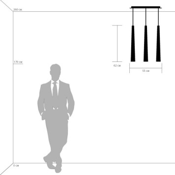 Люстра Lightstar Uovo 807036-3