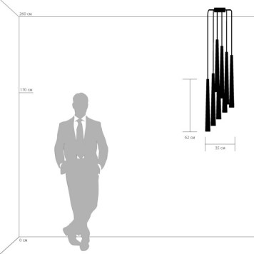 Люстра Lightstar Uovo 807082-1