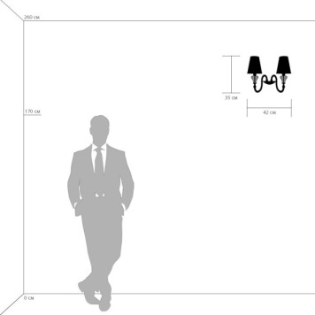 Бра Lightstar 809627-3