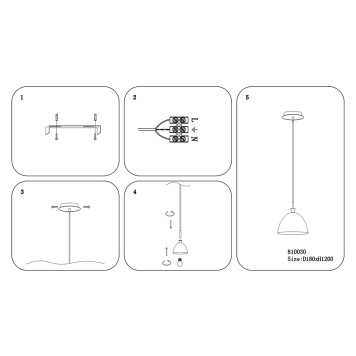 Люстра Lightstar Agola 810033-1