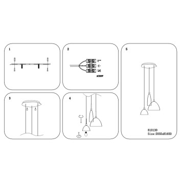 Люстра Lightstar Agola 810131-1
