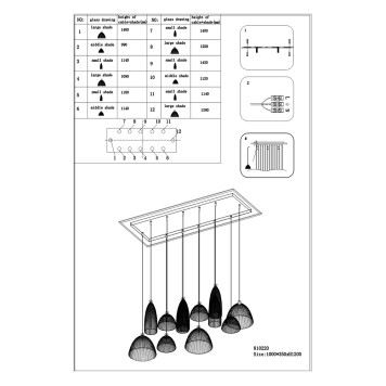 Люстра Lightstar Agola 810221-3