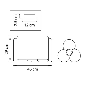 Светильник потолочный Lightstar 811037-2