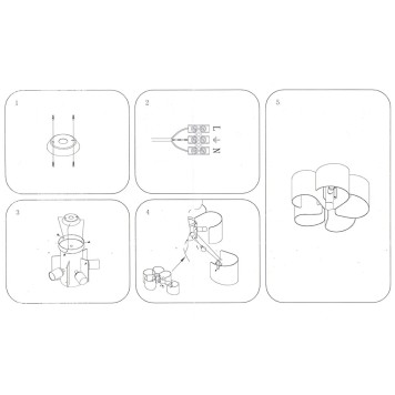 Светильник потолочный Lightstar Pittore 811050-2