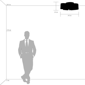 Светильник потолочный Lightstar Pittore 811052-3