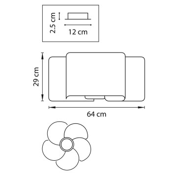 Светильник потолочный Lightstar 811057-2