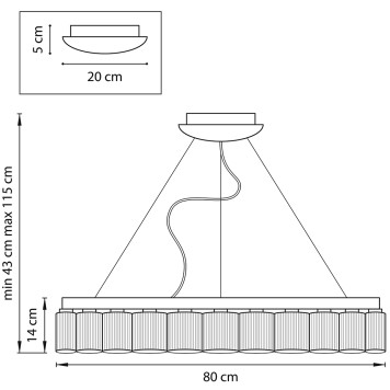 Люстра Lightstar Nibbler 812236-11