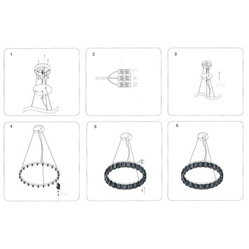 Люстра Lightstar Nibbler 812236-13