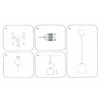 Люстра Lightstar Globo 813022-2