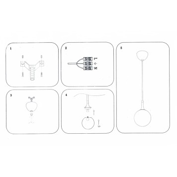 Люстра Lightstar Globo 813032-6