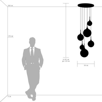 Люстра Lightstar Globo 813062-4