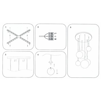 Люстра Lightstar Globo 813063-4