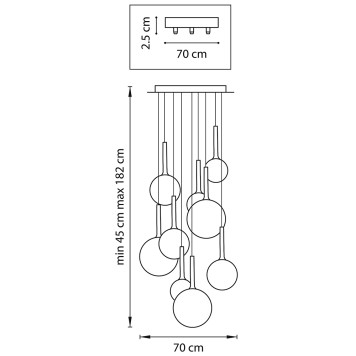 Люстра Lightstar Globo 813093-2