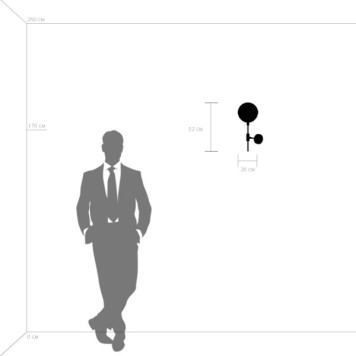 Бра Lightstar Globo 813611-5