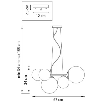 Люстра Lightstar Globo 815057-10