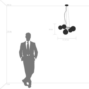 Люстра Lightstar Globo 815057-9