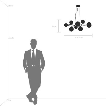 Люстра Lightstar Globo 815091-8