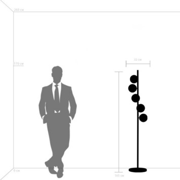 Торшер Lightstar Croco 815753-7