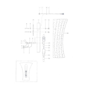 Бра Lightstar Zucche 820623-1