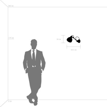 Бра Lightstar Loft 865606-3