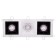 Светильник точечный Lightstar Domino Quadro MR16 D536070607
