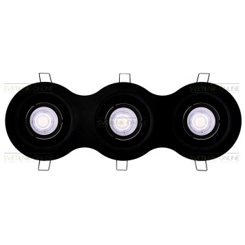 Светильник точечный Lightstar Intero 16 Triple Round i637070707-2