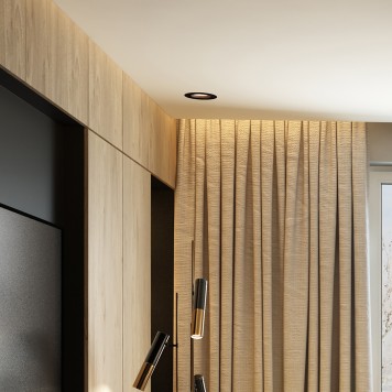 Светильник точечный Lightstar Intero 111 Round i91707-2