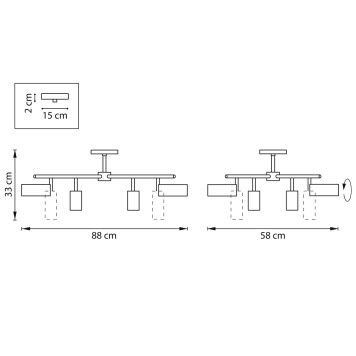 Светильник потолочный Lightstar Rullo LR728364864-3