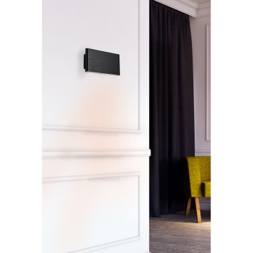 Настенный светильник Lucia Tucci Aero W204 nero LED-2