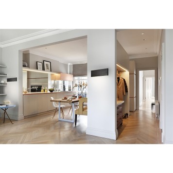 Настенный светильник Lucia Tucci Aero W206 nero LED-2