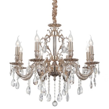 Люстра Lucia Tucci Barletta 1730.8 coffe gold